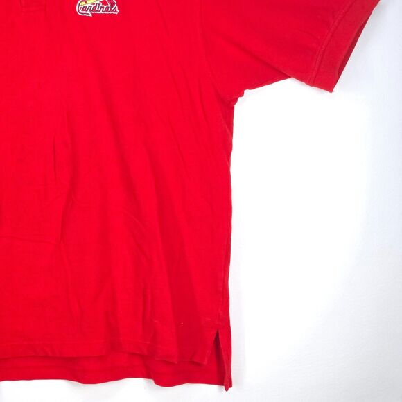 LEE SPORT Cardinals Polo Men's 2XL Embroidered MLB Logo Casual Athleisure Preppy - Picture 13 of 16